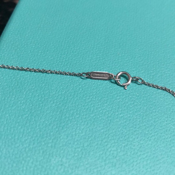 NWT Mini Pink Sapphire Metro Heart Necklace - 16” - Picture 4 of 5